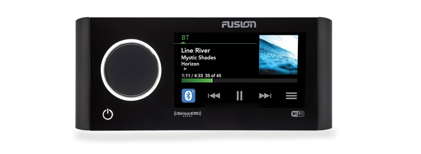 Fusion RA770 staat in de Top3 van Fusion's beste boot radio's van 2024