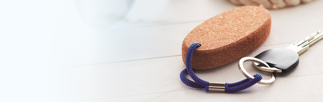 Drijvende sleutelhangers