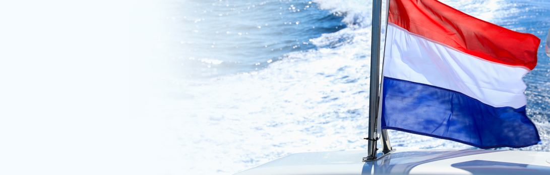 Bootvlag en vlaggenstok voor uw boot