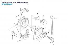 Whale Guster Titan BP4402 Nitril Handlenspomp Onderdelen