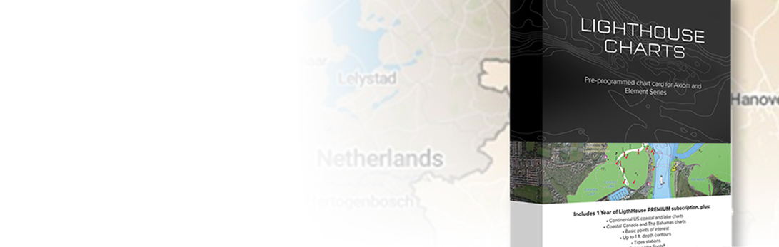 Raymarine LightHouse Waterkaarten