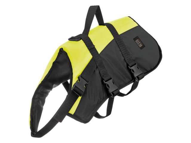 Image of Besto Hondenzwemvest Deluxe Yellow/Black