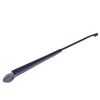 Roca Ruitenwisserarm W10/12 Zwart/RVS 319-458mm / 474-612mm