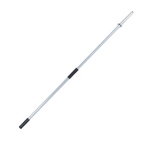 Bezemsteel aluminium met waterdoorloop