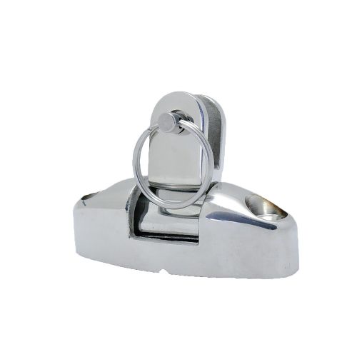 Dekscharnier RVS met Borgring - hoofdfoto