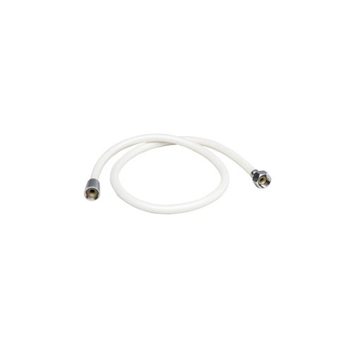 Witte doucheslang, 2,5 of 5 meter Witte doucheslang, 2,5 of 5 meter