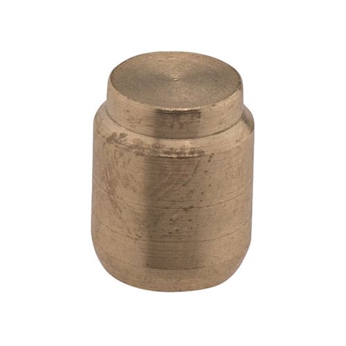 Messing eindstop voor 8mm knel Messing eindstop voor 8mm knel