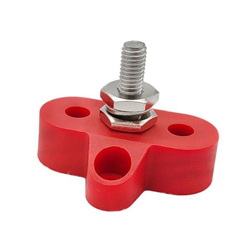 Hollex aansluitstud enkelvoudig M6 rood