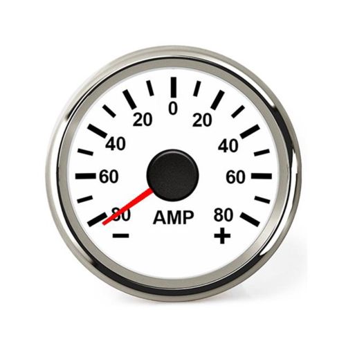 Hollex ampèremeter wit 9-32V incl. Shunt Hollex ampèremeter wit 9-32V incl. Shunt