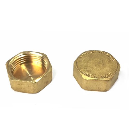 Messing dop sok binnendraaad Messing dop sok binnendraaad