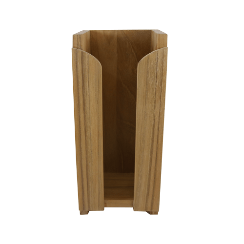 Teak Beker/Flessen houder Teak Beker/Flessen houder