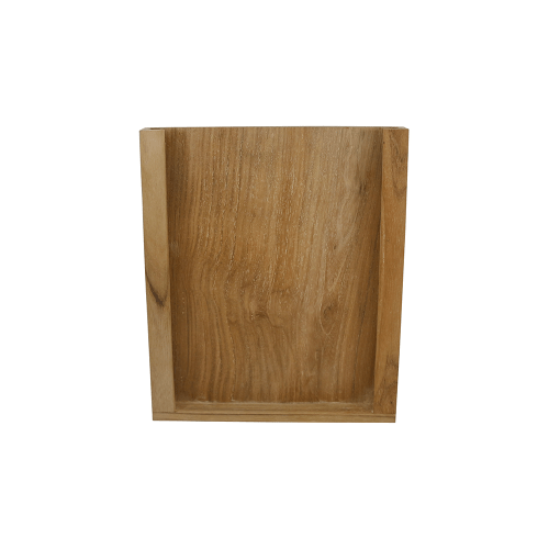 Teak Tablet houder