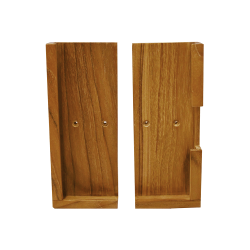 Teak Tablet houder instelbaar