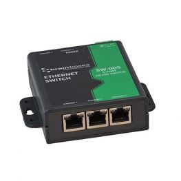 Ethernet Switch 12-30 volt 5 poorten Fusion/ Brainbox