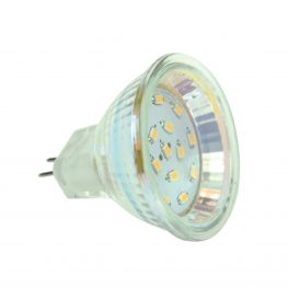 GU4 LED reflectorlamp, warmwit en dimbaar, 10-30volt