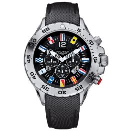 Nautica Horloge NST Chrono Flag A24520G