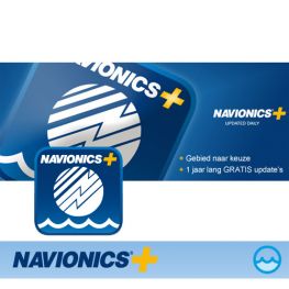 Navionics Nav+ Blanco waterkaarten Large & Regular MSD