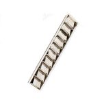 Allpa RVS Ventilatierooster Boot Louvre 528 x 112 mm