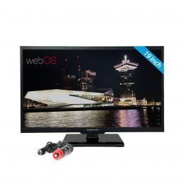 Alphatronics SL-19 DSWI + WebOs 19 Inch 12 Volt SmartTv met DVD