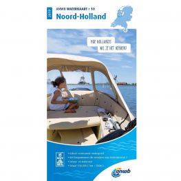 ANWB waterkaart 10 Noord-Holland