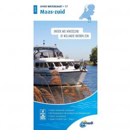 ANWB waterkaart 17 Maas-Zuid