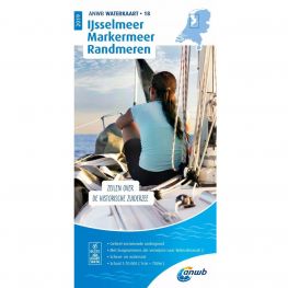 ANWB waterkaart 18 IJsselmeer-Markermeer / Randmeren