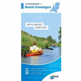 ANWB waterkaart 2 Noord-Groningen