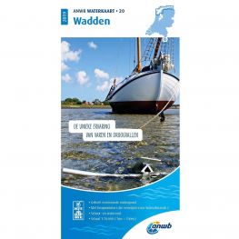ANWB waterkaart 20 Wadden