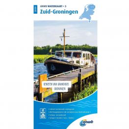 ANWB waterkaart 3 Zuid-Groningen