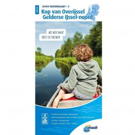 ANWB waterkaart 5 Kop Overijssel / Gelderse IJssel-Noord