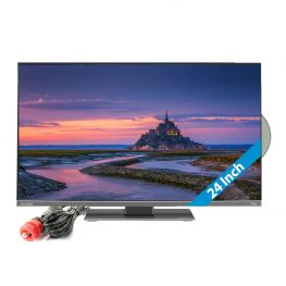 Avtex L249DRS-PRO 12 volt 24 Inch TV met DVB-S/S2, DVB-T/T2 en DVD-Speler