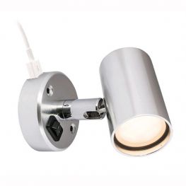 Båtsystem Tube D1 LED Leeslamp Aluminium met USB poort 12 Volt