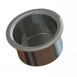Bekerhouder boot-inbouw RVS