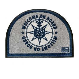 Entree Mat ''Welcome on Board'' Boog 70 x 50 cm