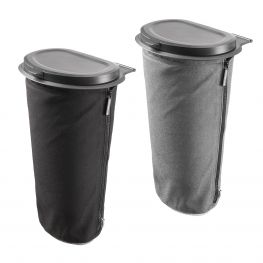 Flextrash mobiele camping prullenbak 9 Liter in 3 kleuren