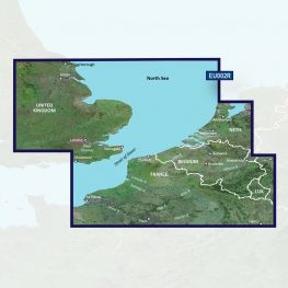Garmin Blue Chart G3 Waterkaart HXEU002R Zuid Nederland, Oost Engeland en België