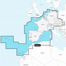 Garmin Navionics+ Waterkaart Centraal en West Europa NSEU646L