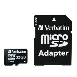 Micro SDHC Geheugenkaart Klasse 10 32 GB Verbatim