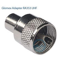 Glomex RA 353 UHF PL259 Male krimpconnerctor voor RG8X kabel
