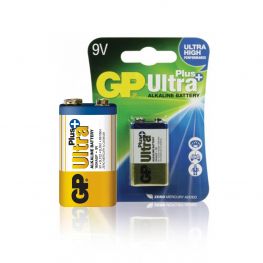 GP Alkaline 9 volt batterij ultra+