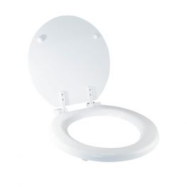Houten Toiletbril en Deksel voor Albin Pump Compact en Design Toiletten