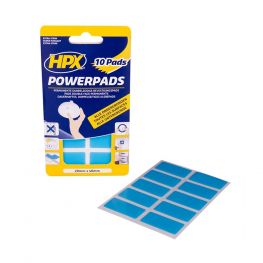 HPX Dubbelzijdige power pads 2 x 4 cm (10 stuks)