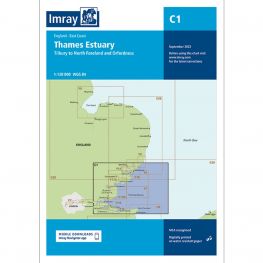 Imray Waterkaart C1 Thames Estuary