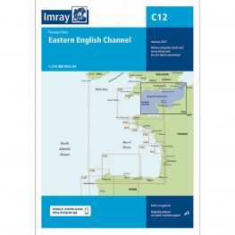 Imray Waterkaart C12 Engelse Kanaal Oost