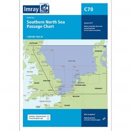 Imray Waterkaart C70 Noordzee Zuid