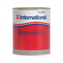 Antislip verf International 1-componenten Interdeck - 0.75 Liter Keuze uit 5 kleuren