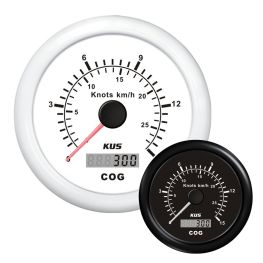 KUS GPS Snelheidsmeter Wit of Zwart