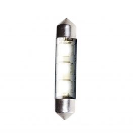 LED 42mm Buislamp, Waterproof 6x SMD Warmwit 0,7 Watt 