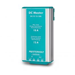 Mastervolt geïsoleerde omvormer 24 > 13,6volt 12A (max 18A) DC Master 24/12-12