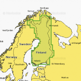 Navionics Waterkaart Platinum+ Regular NPEU055R Finland Meren en Rivieren - Preloaded MSD